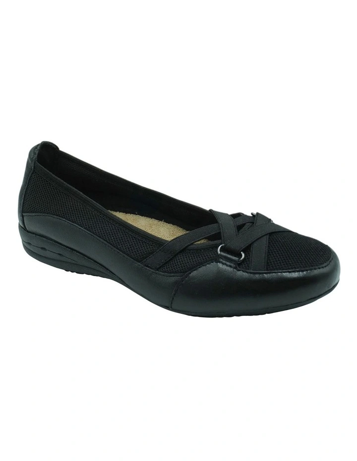 New π Planet π Shoes Fergie Black Leather Ballet Flats π 4 New π Planet π Shoes Fergie Black Leather Ballet Flats π - Image 2