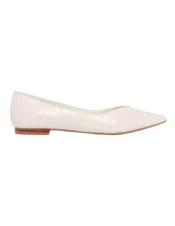 Best Sale β Nine West Adley Ballet Flats In Ivory π