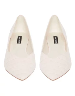 Best Sale ⌛ Nine West Adley Ballet Flats In Ivory 👍 -Flats Sales Store unnamed file 664