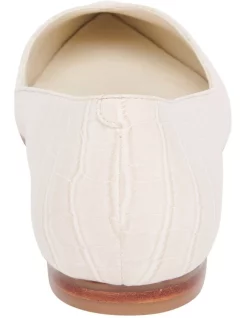 Best Sale ⌛ Nine West Adley Ballet Flats In Ivory 👍 -Flats Sales Store unnamed file 665