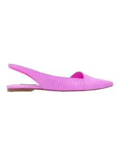 Buy 🌟 Nine West Beads Ballet Flat 👟 Shoe In Magenta 👍