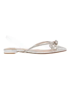 Budget ⭐ Steve Madden Justi Clear Flats 🛒