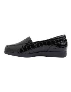Top 10 💯 Wide Steps Verse Black Patent Croc Flat 👟 Shoes 😍 -Flats Sales Store unnamed file 948